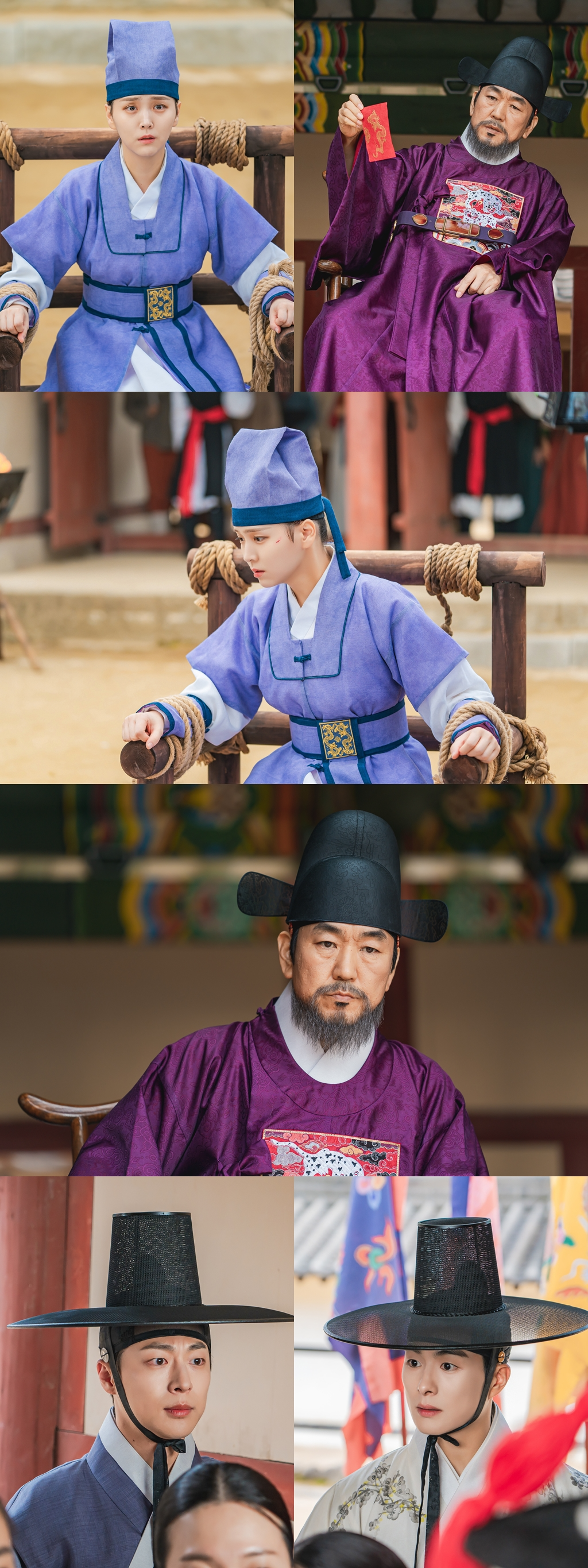 ‘체크인 한양’ 관아에 끌려간 김지은, 문초 중 뺨에 상처까지…배인혁X정건주 걱정