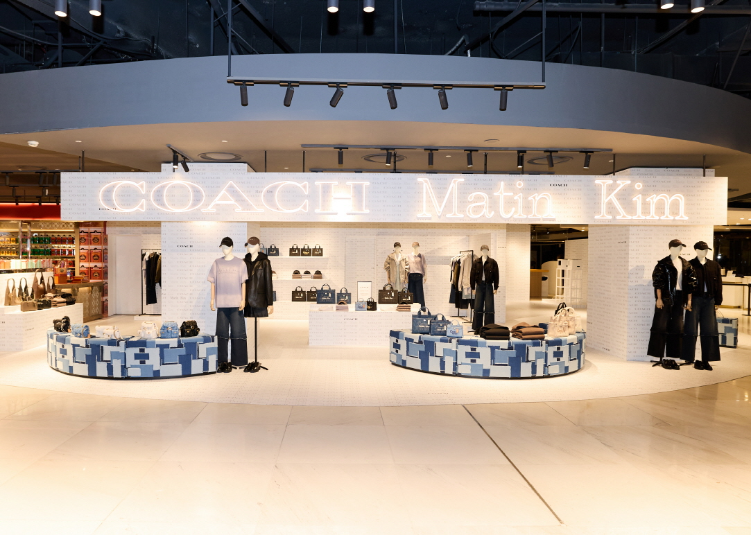 코치 마뗑킴 팝업(사진 출처: COACH)