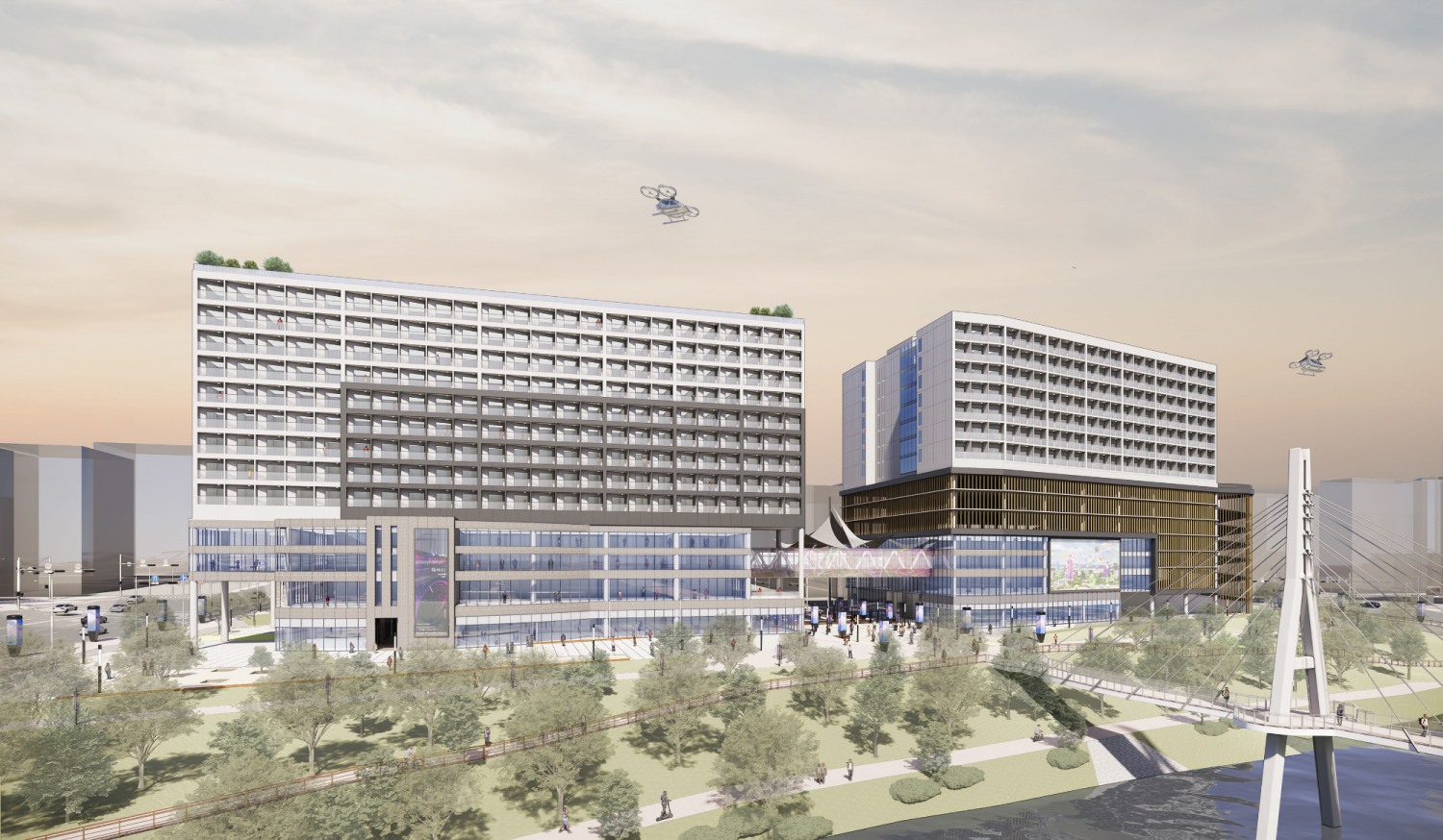 일자리연계형 지원주택 조감도