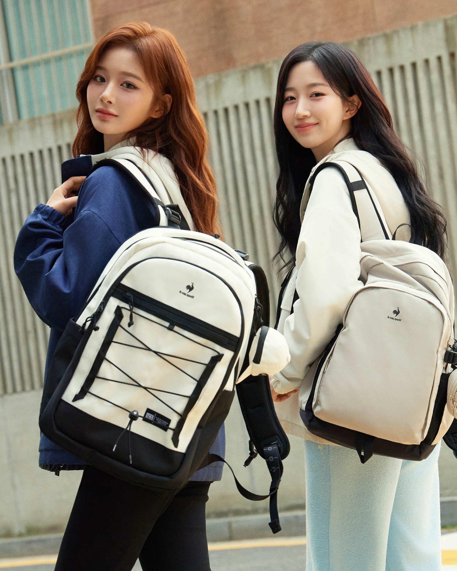 르꼬끄 스포르티브, 엔믹스 해원, 설윤도 맨 신학기 백팩 ‘르삭’, ’아투즈 에어’ 출시!