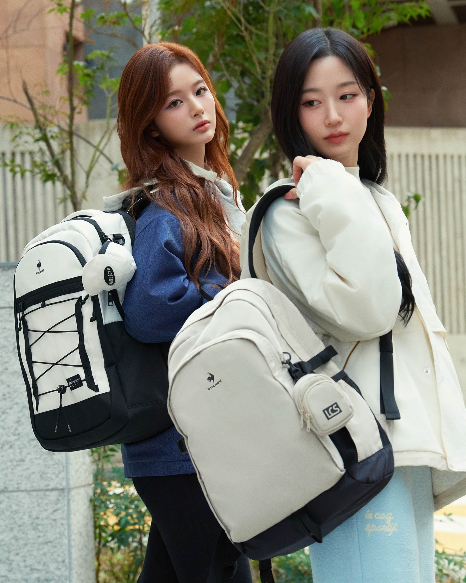 르꼬끄 스포르티브, 엔믹스 해원, 설윤도 맨 신학기 백팩 ‘르삭’, ’아투즈 에어’ 출시!