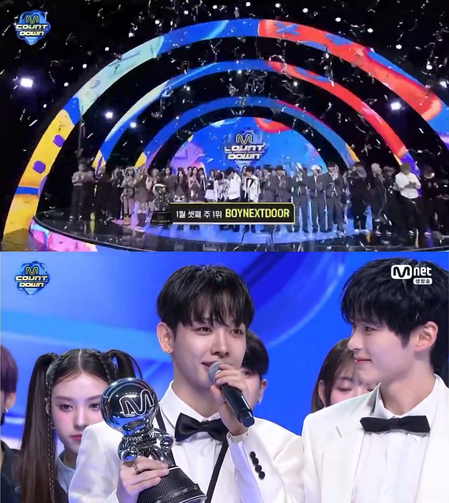 보이넥스트도어, ‘오늘만 I LOVE YOU’로 ‘엠카운트다운’ 1위…“더할 나위 없이 행복한 활동”