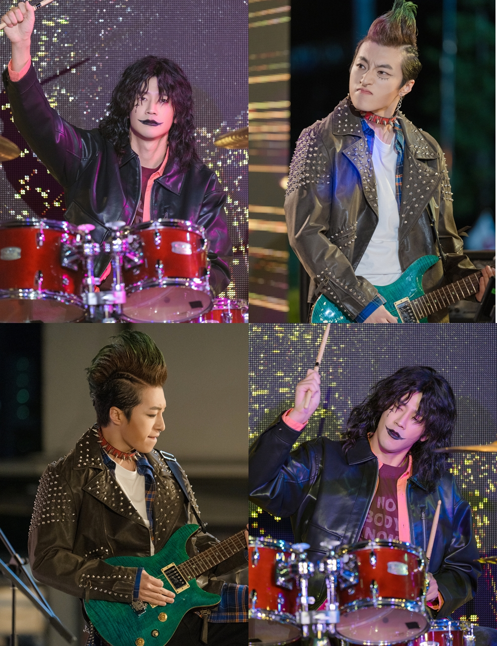 ‘모텔 캘리포니아’ 구자성X정용주, 파격적인 헤비메탈 비주얼로 시선강탈