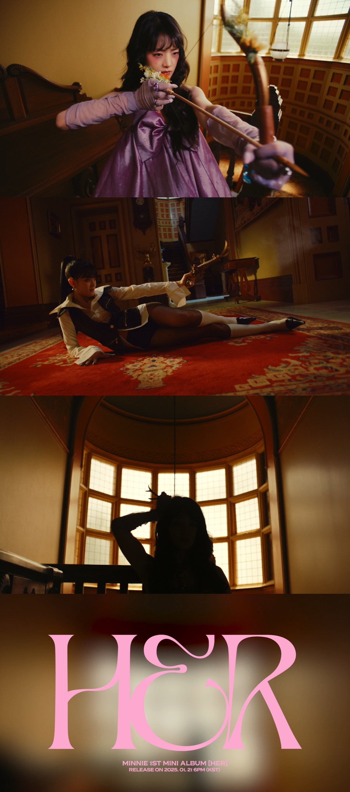 (여자)아이들 민니, ‘HER’ 뮤직비디오 두 번째 티저 오픈…박진감 가득 스토리 예고