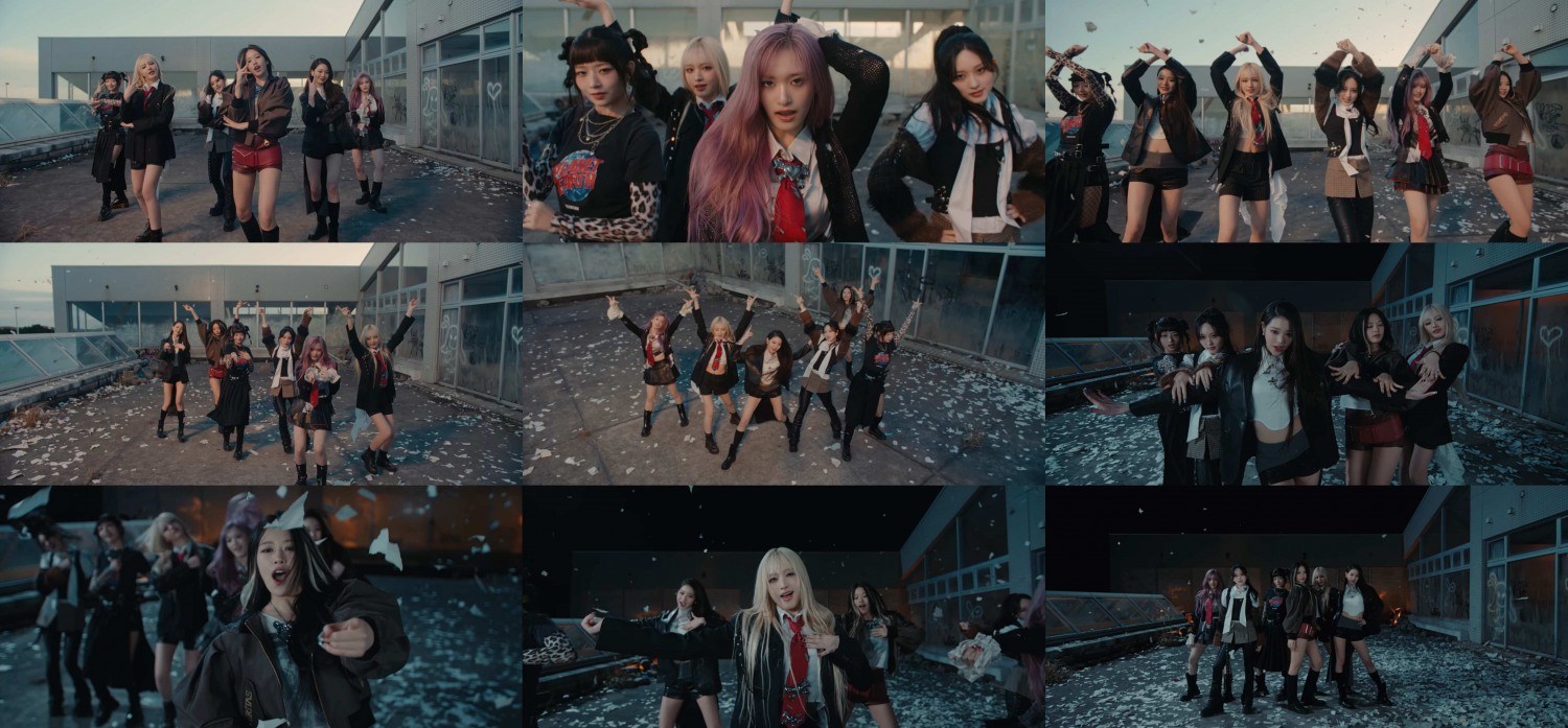 아이브, ‘레블 하트’ 퍼포먼스 비디오 공개…‘6인 6색 비주얼+강렬한 군무’