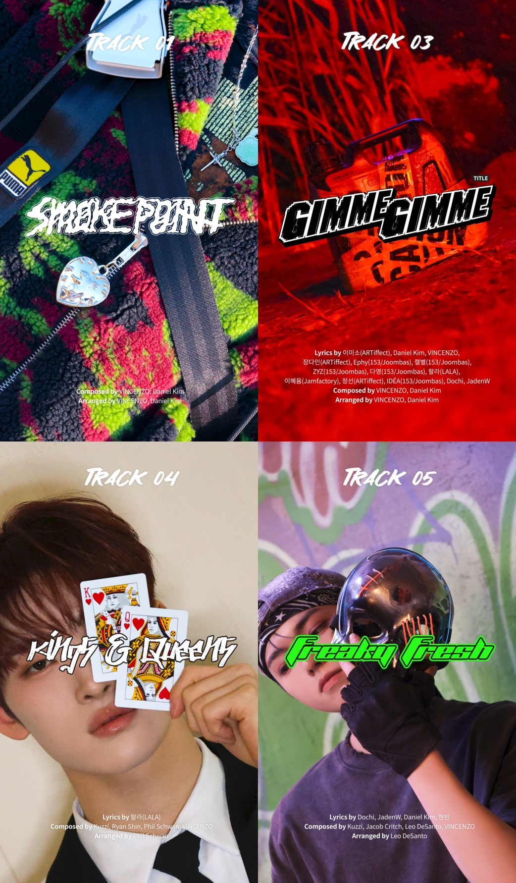 올아워즈, 활활 타오르는 자신감…신보 'Smoke Point' 하이라이트 메들리 공개