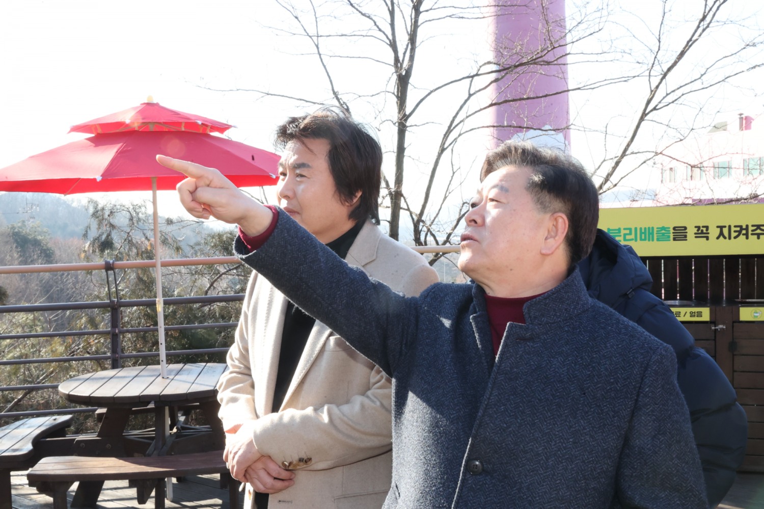 박승원 광명시장, 설 연휴 첫날 시민 안전 현장 점검