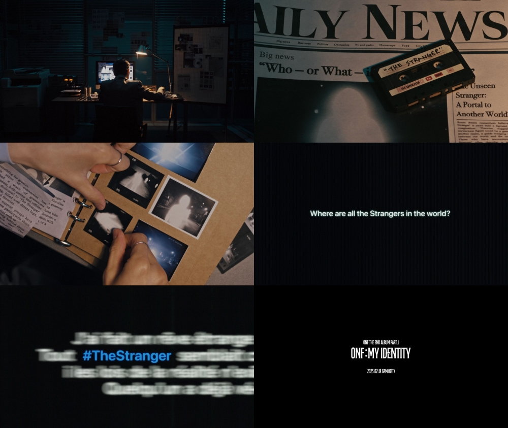 온앤오프, 정규 2집 Part.1 인트로 필름 공개…미스터리 영화 방불