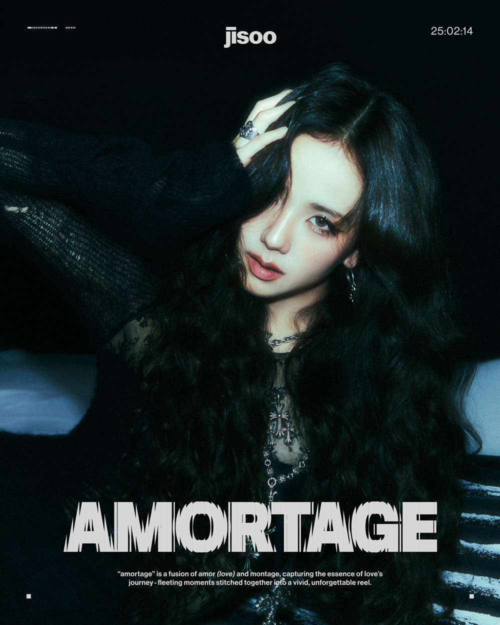 지수, 미니앨범 ‘AMORTAGE’ 2종 앨범 커버 공개…기대 높인 도발적 비주얼