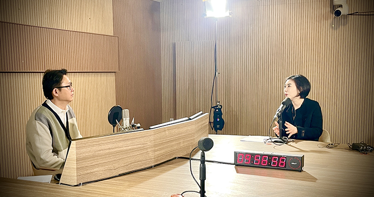 사진 = 경남대 제공, 이젬마 교수 MBC경남 ‘좋은 아침’ 출연 장면