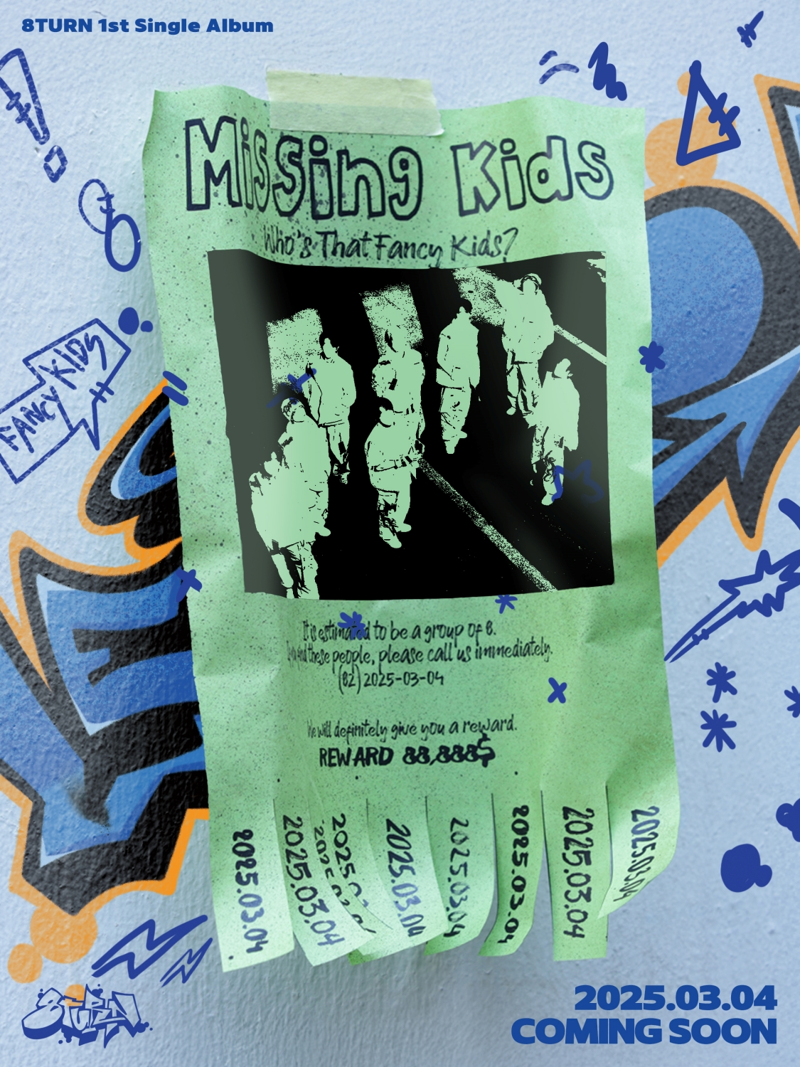 8TURN(에잇턴), 내달 4일 가요계 합류…커밍순 포스터 공개