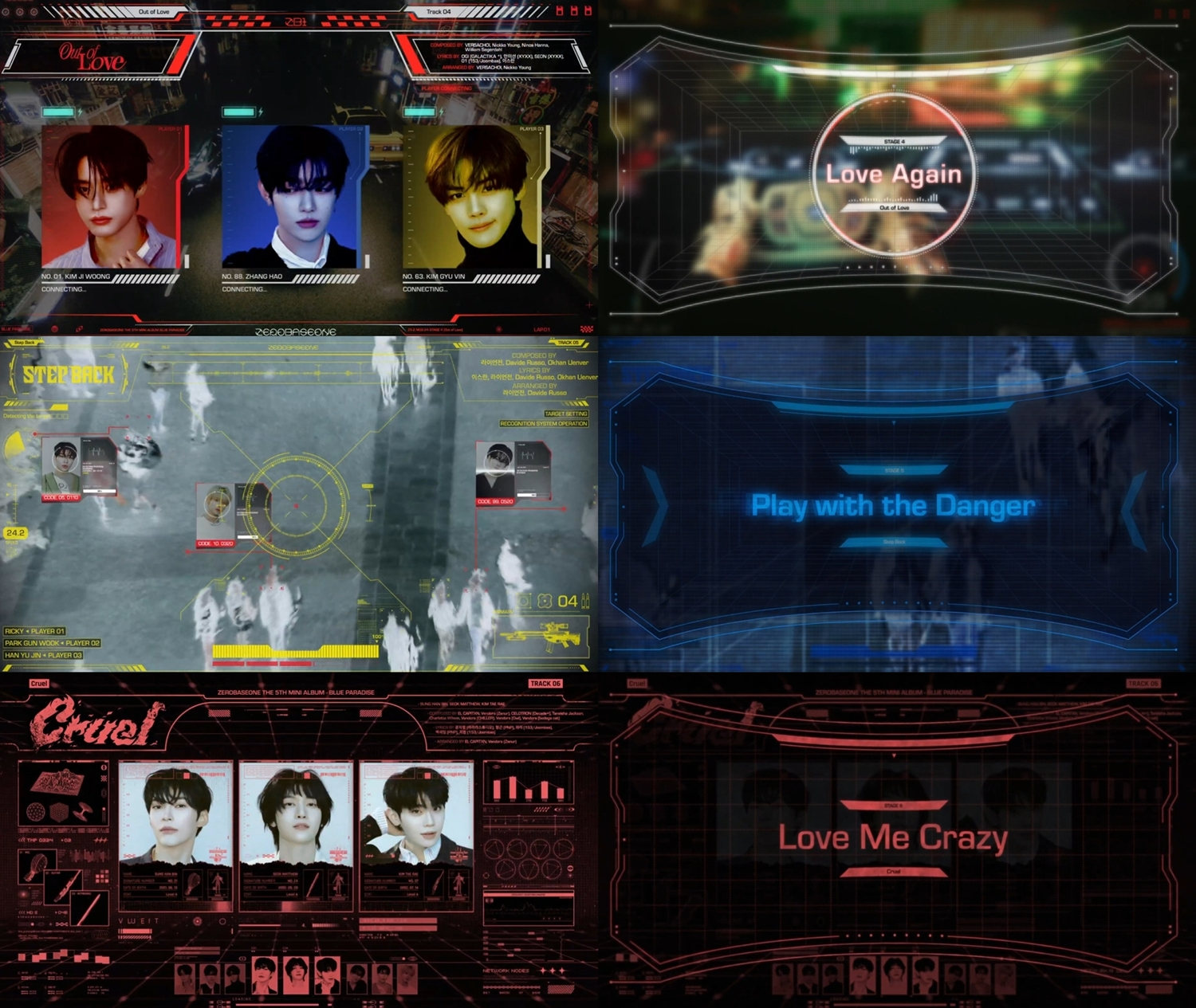 제로베이스원, 미니 5집 전체 트랙 포스터 공개 완료…데뷔 첫 유닛곡 3곡 수록