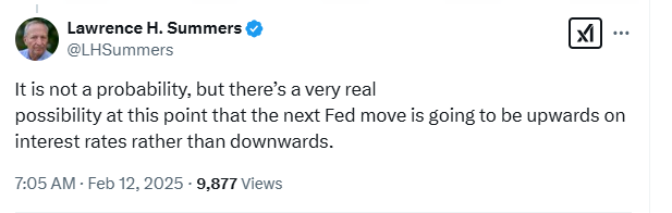 (상보) 래리 서머스 "연준 다음 행보, 금리인상일 가능성 크다"