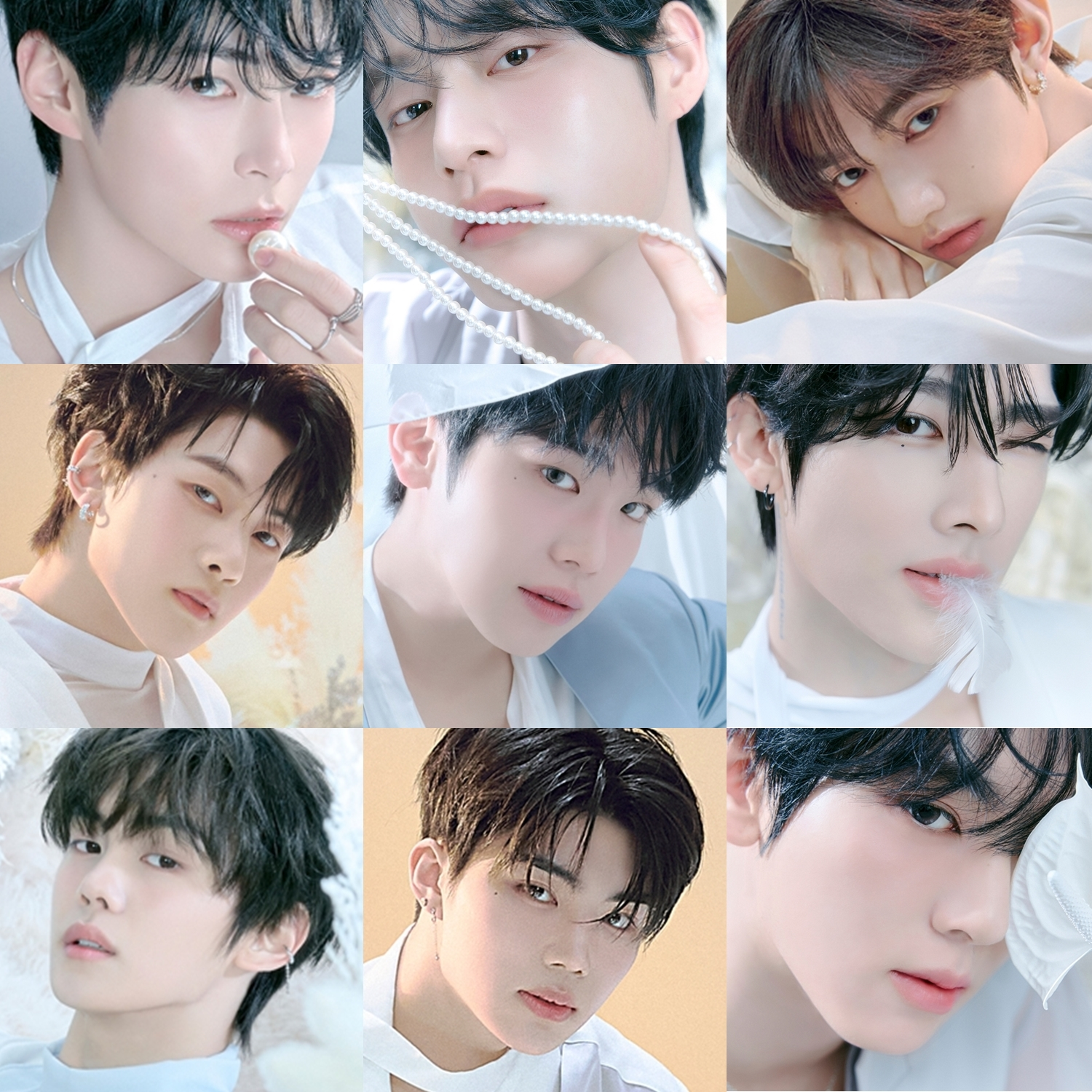 제로베이스원, 미니 5집 HIDE 버전 콘셉트 포토 공개…'미스터리 청량' 비주얼