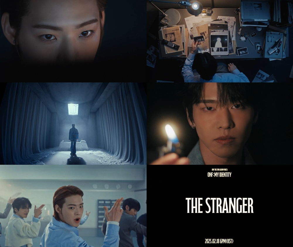 온앤오프, 신곡 'The Stranger' 뮤직비디오 티저 공개…영화 같은 스토리텔링