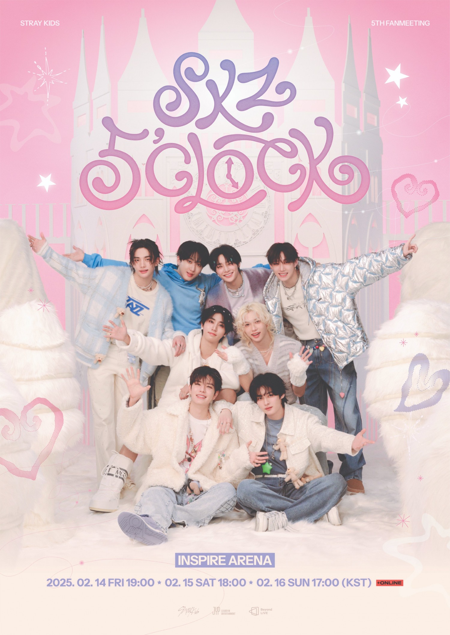 스트레이 키즈, 14~16일 다섯 번째 공식 팬미팅 개최…스테이와 함께하는 달콤한 순간