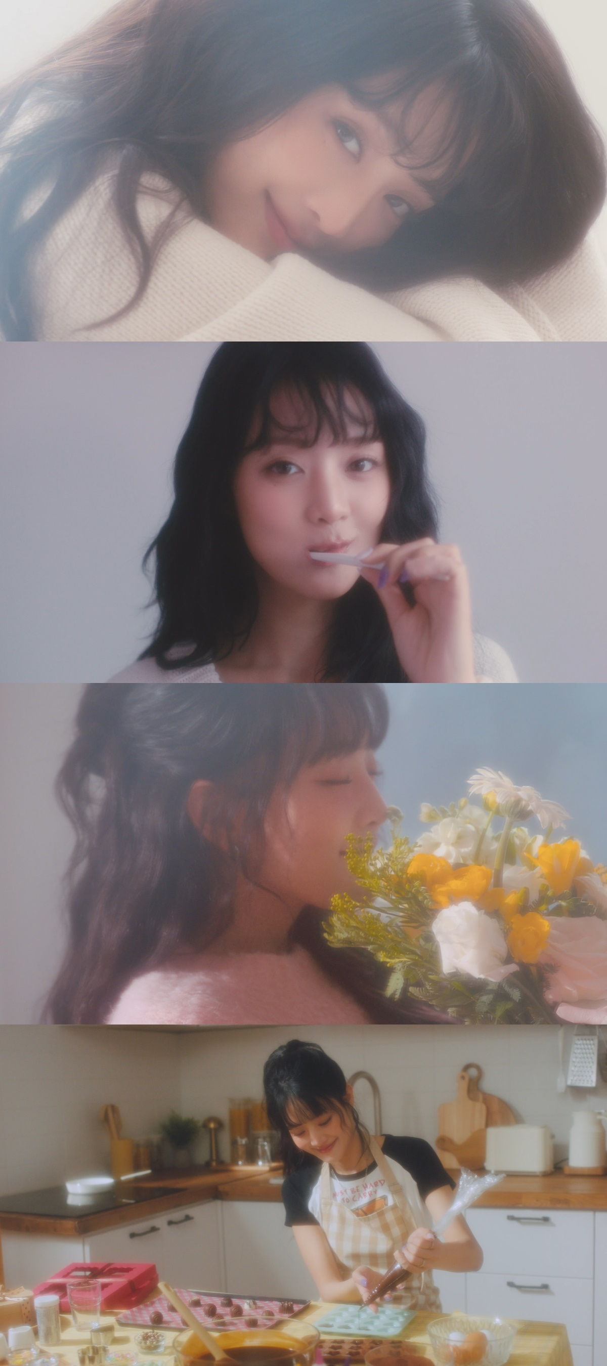 (여자)아이들 민니, 'Valentine's Dream' 스페셜 클립 공개…팬들에게 전하는 깜짝 선물