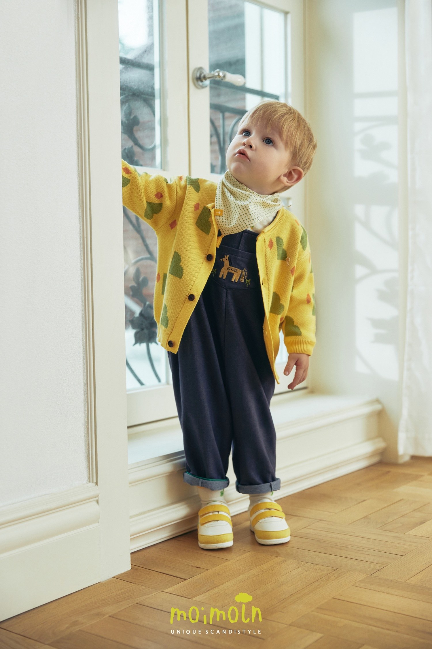 모이몰른, 2025 뉴본 봄 컬렉션 출시. 사랑스러운 봄날 등원룩 스타일링 제안