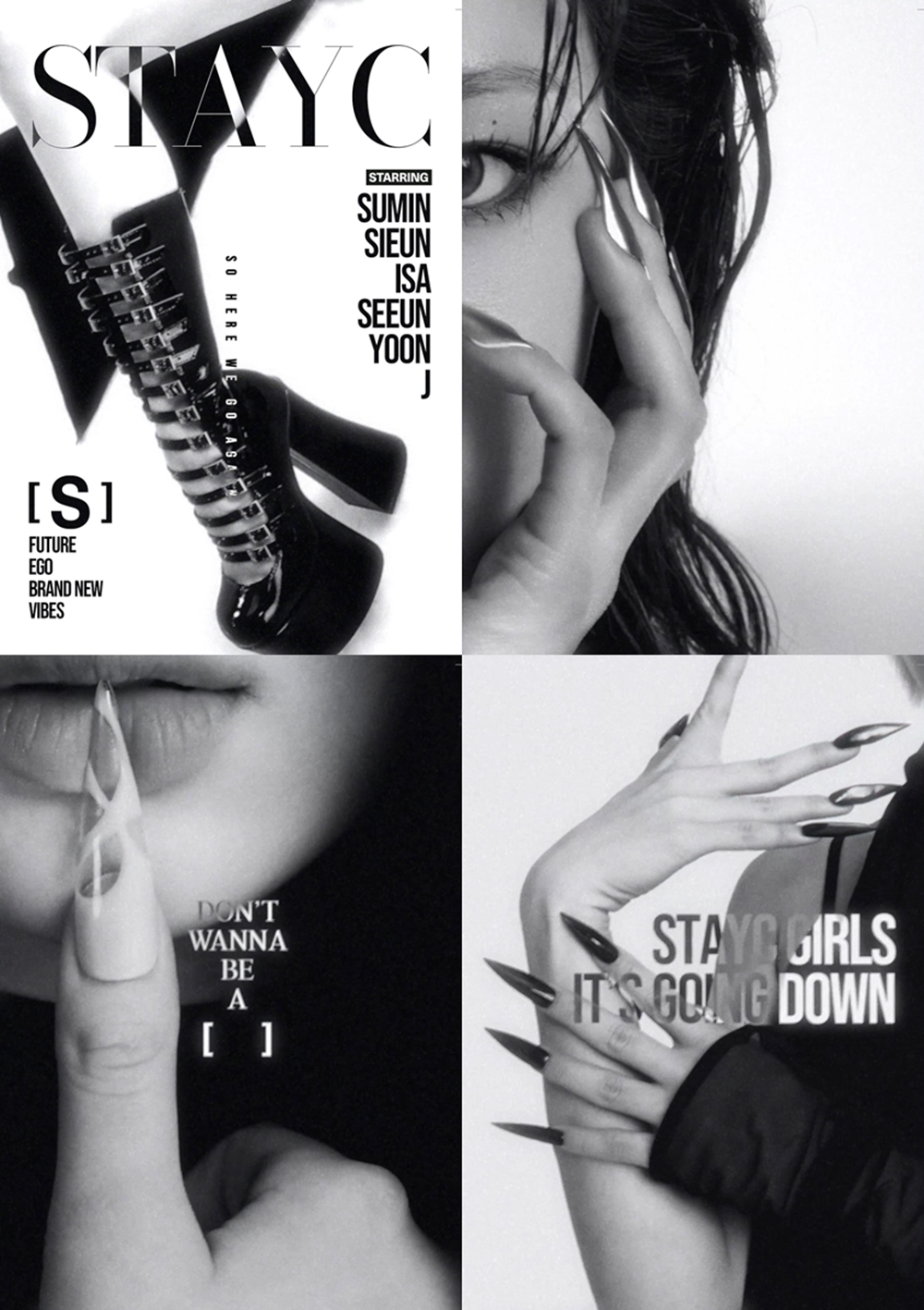 스테이씨, 내달 18일 새 싱글 'S' 발매 확정…그래픽 영상 공개