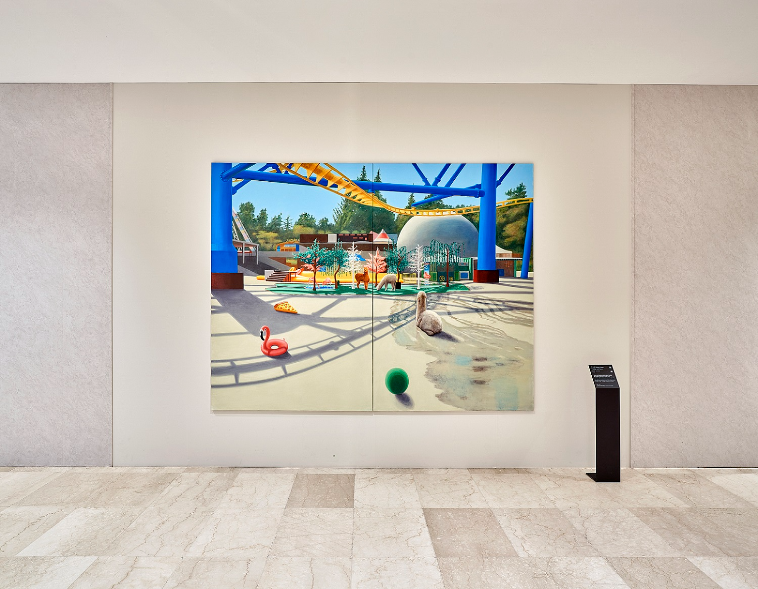 롯데호텔 월드, 신진 아티스트 강민주 작가 작품 전시