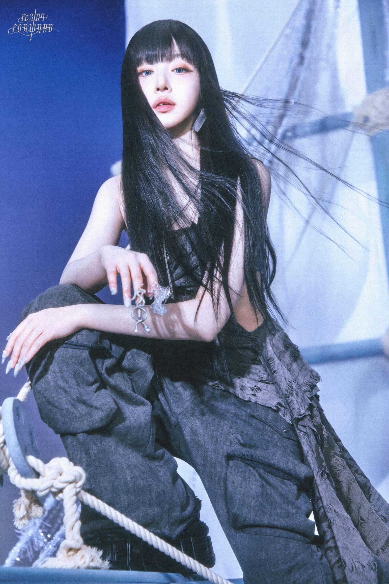 엔믹스 해원X규진, 미니 4집 개별 티저 첫 선…강인한 눈빛+신비로운 분위기 발산