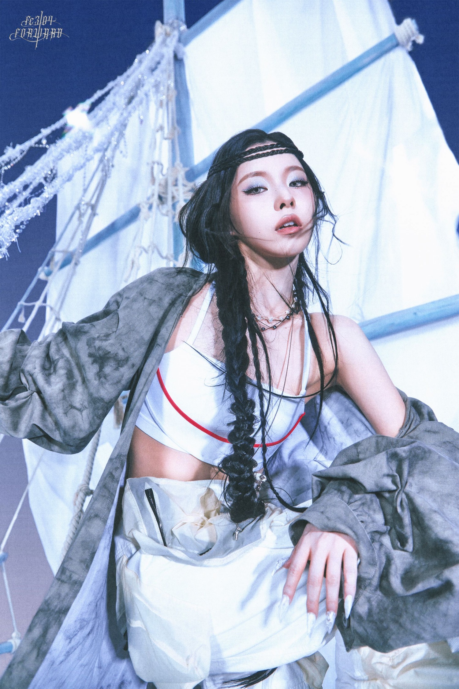 엔믹스 해원X규진, 미니 4집 개별 티저 첫 선…강인한 눈빛+신비로운 분위기 발산