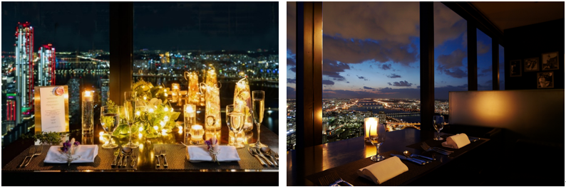 63레스토랑, 화이트데이 맞아 연인 패키지 5종 선보여