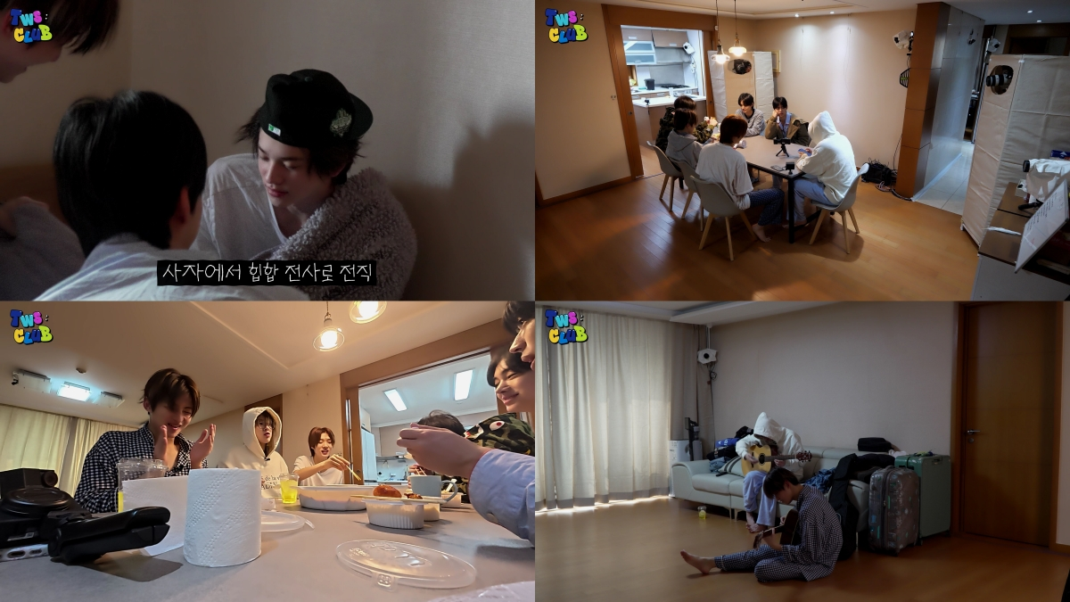 TWS의 유쾌한 숙소 생활 들여다본다…자체 예능 ‘TWS:CLUB’ 25일 새 에피소드 공개