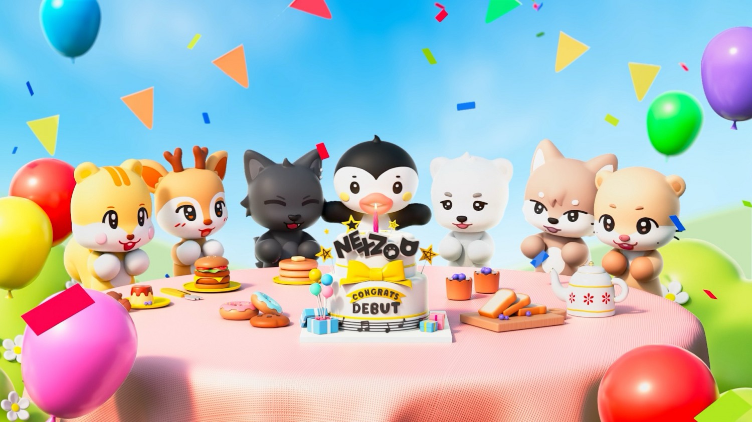 넥스지, 공식 캐릭터 넥스주 공개…다채로운 프로젝트 진행