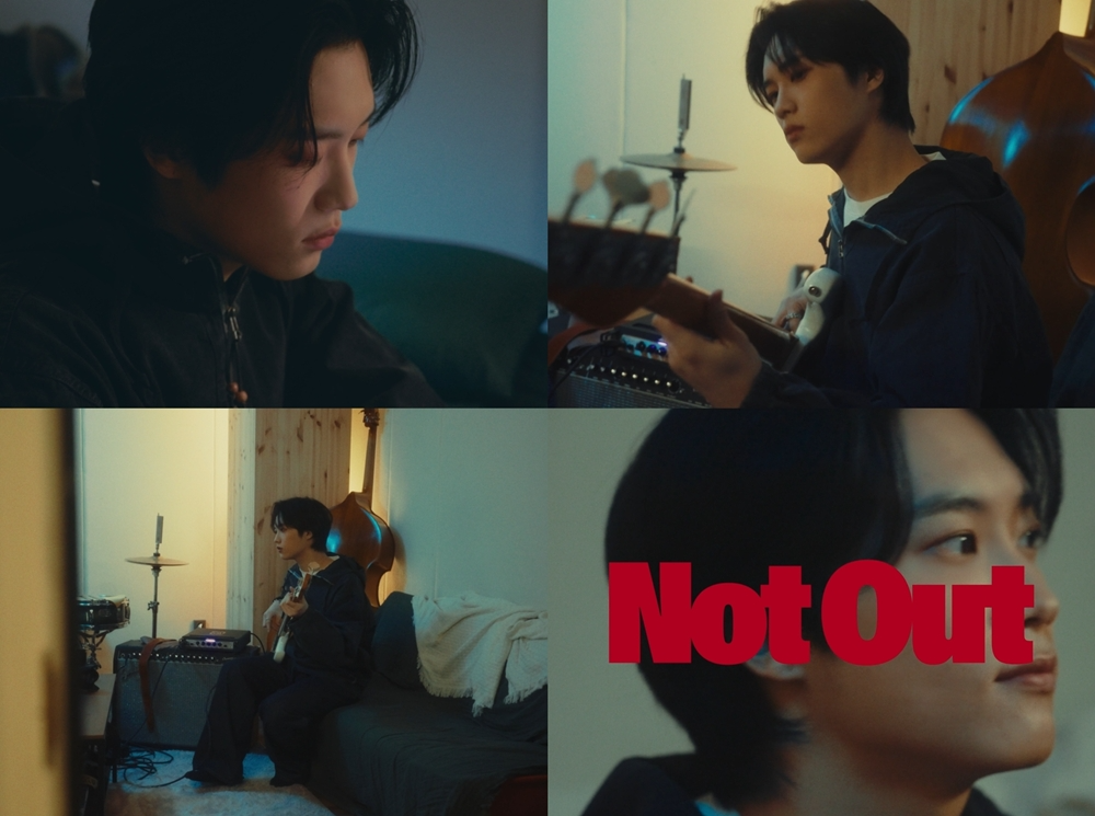 드래곤포니 편성현, 새 EP ‘낫 아웃’ 콘셉트 필름 공개…묵직한 베이스 퍼포먼스