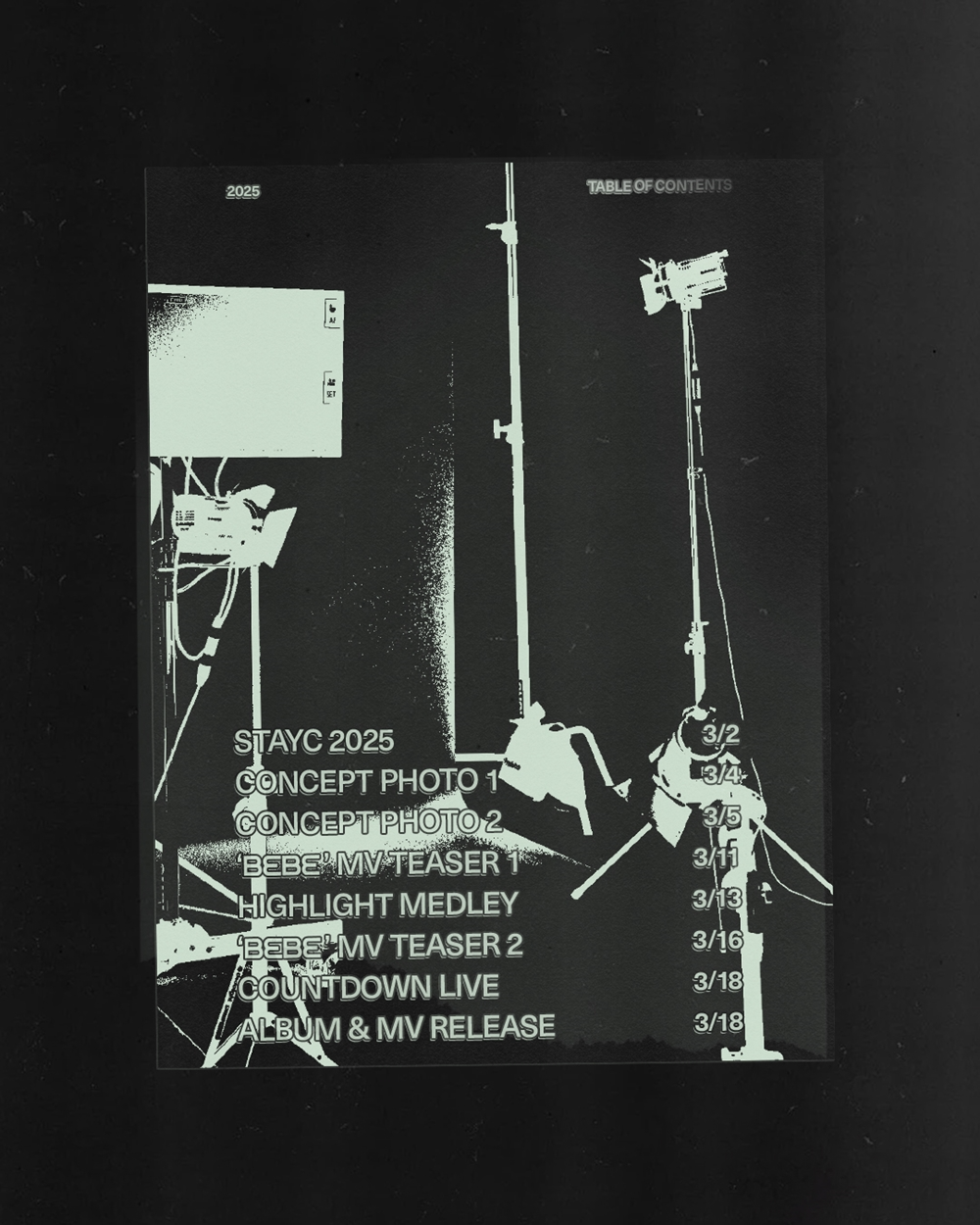 스테이씨, 싱글 5집 ‘S’ 스케줄러 공개…타이틀곡은 ‘BEBE’