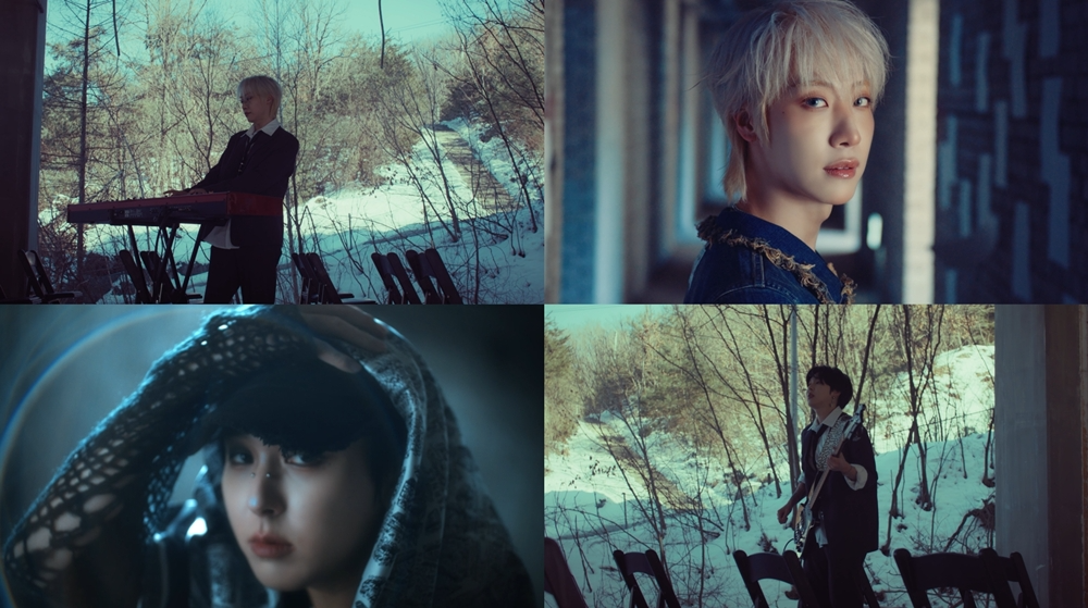 원위 동명X기욱, 신곡 '별 헤는 밤' 개인 뮤직비디오 티저 공개…보컬&랩 매력 발산