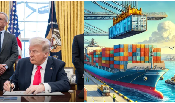 (상보) 트럼프 "캐나다ㆍ멕시코 관세 다음달 4일 발효…中 10% 추가 부과"