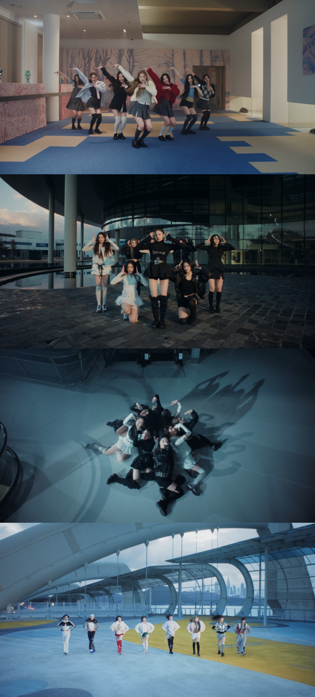 하츠투하츠, ‘더 체이스’ 퍼포먼스 비디오 공개…한눈에 만나는 화제의 ‘칼각’ 안무