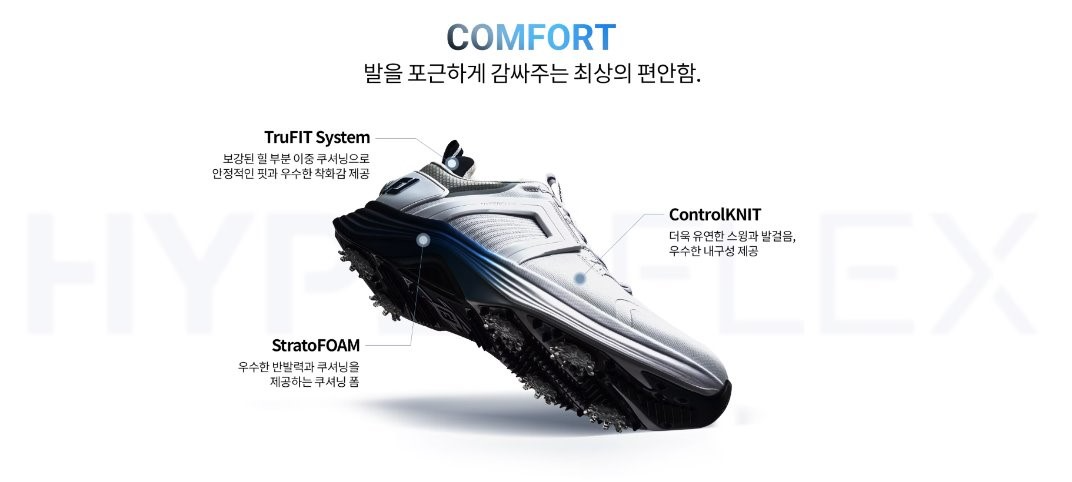 FJ, 2025년형 하이퍼플렉스 골프화 출시