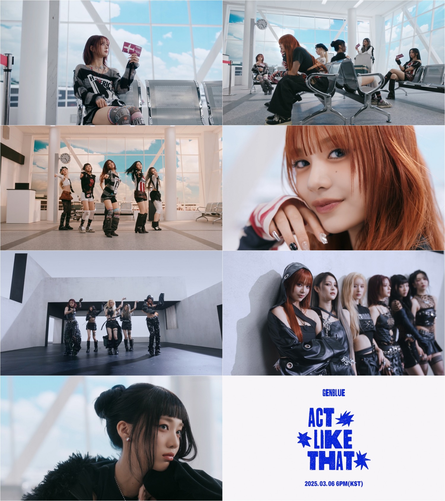 젠블루, ‘ACT LIKE THAT’ 뮤직비디오 티저 공개…청량+풋풋 매력에 당찬 눈빛 한 스푼