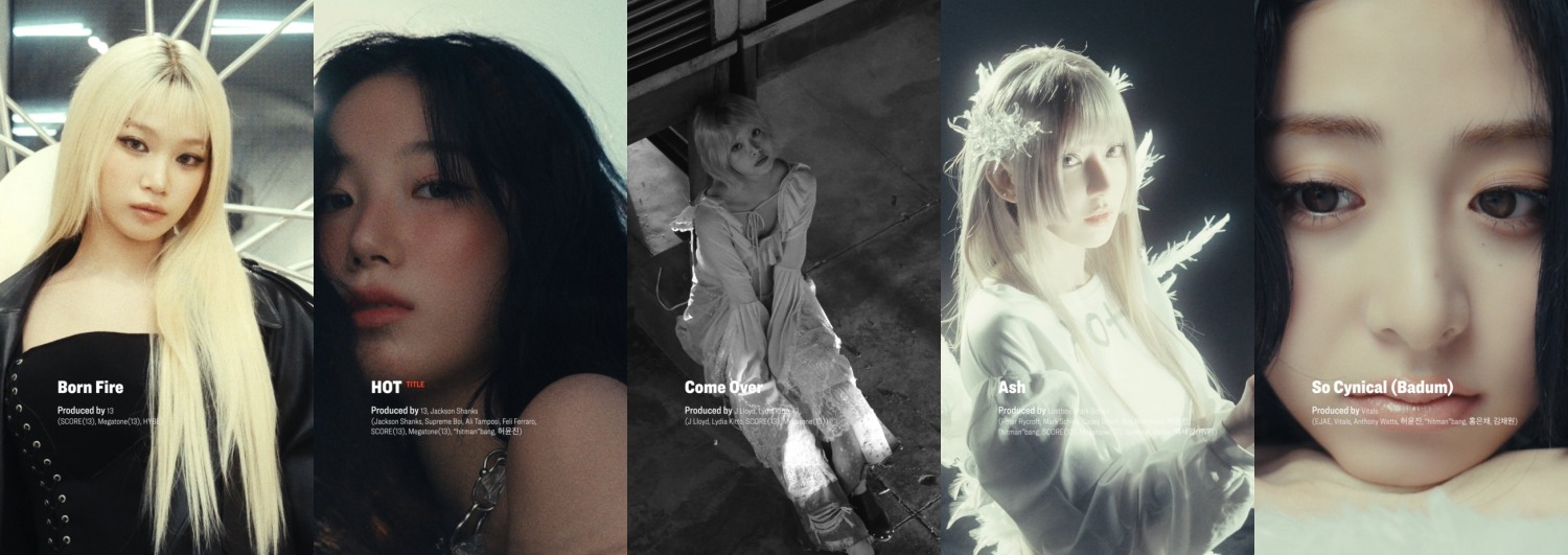 르세라핌, 미니 5집 하이라이트 메들리 공개…사랑을 대하는 ‘핫’한 태도 담아