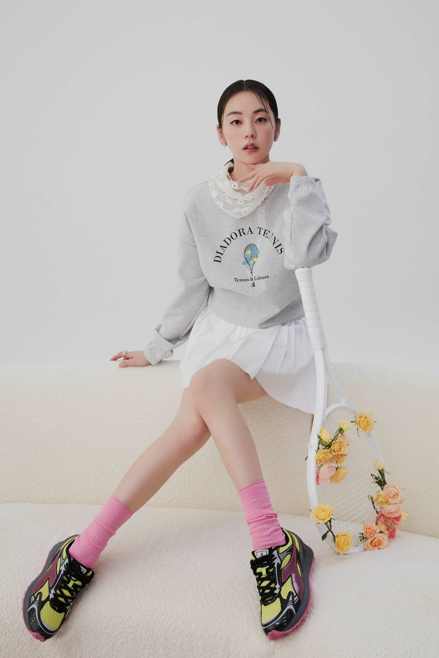 디아도라, 배우 안소희 광고 모델 발탁 및 스니커즈 ‘벨루나’ 화보 공개!