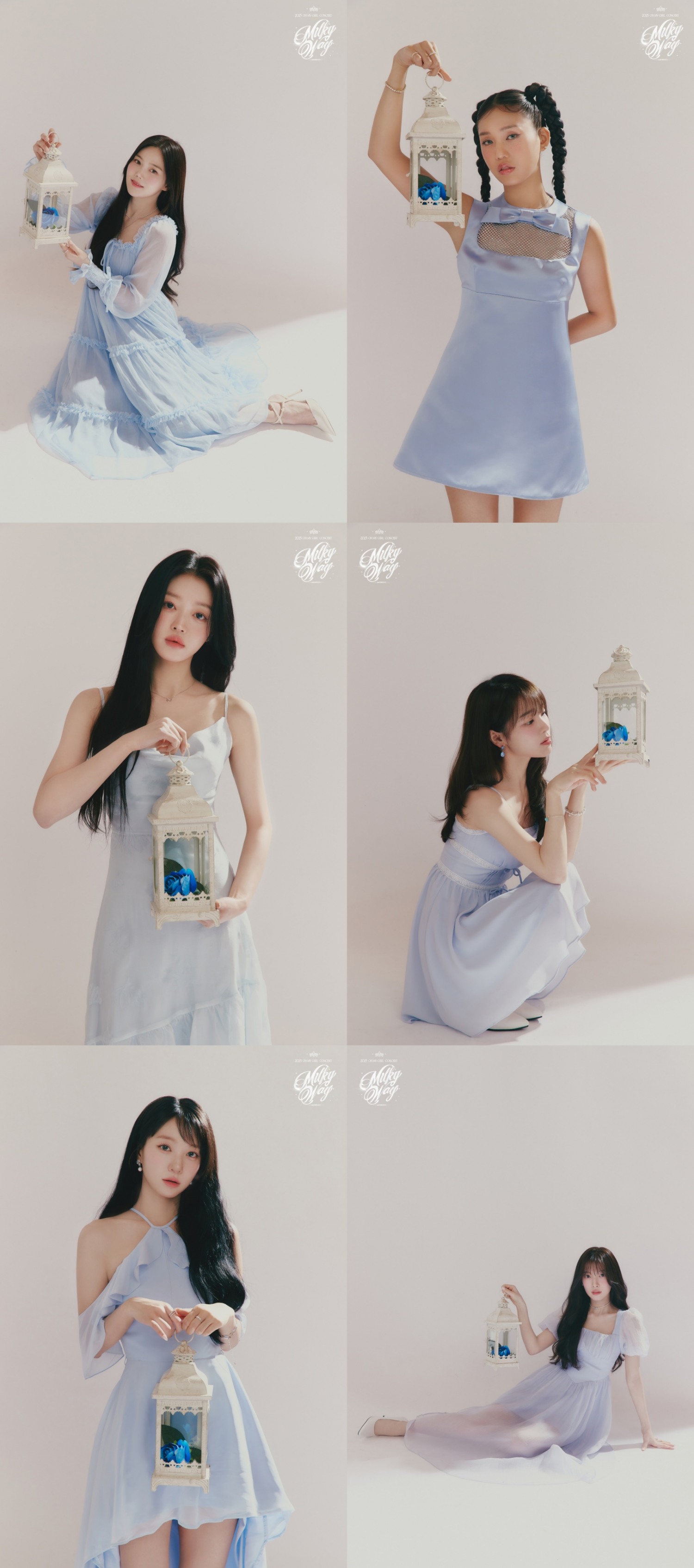 오마이걸, 단독 콘서트 ‘Milky Way’ 개인 포스터 공개…'신비+몽환' 매력 과시