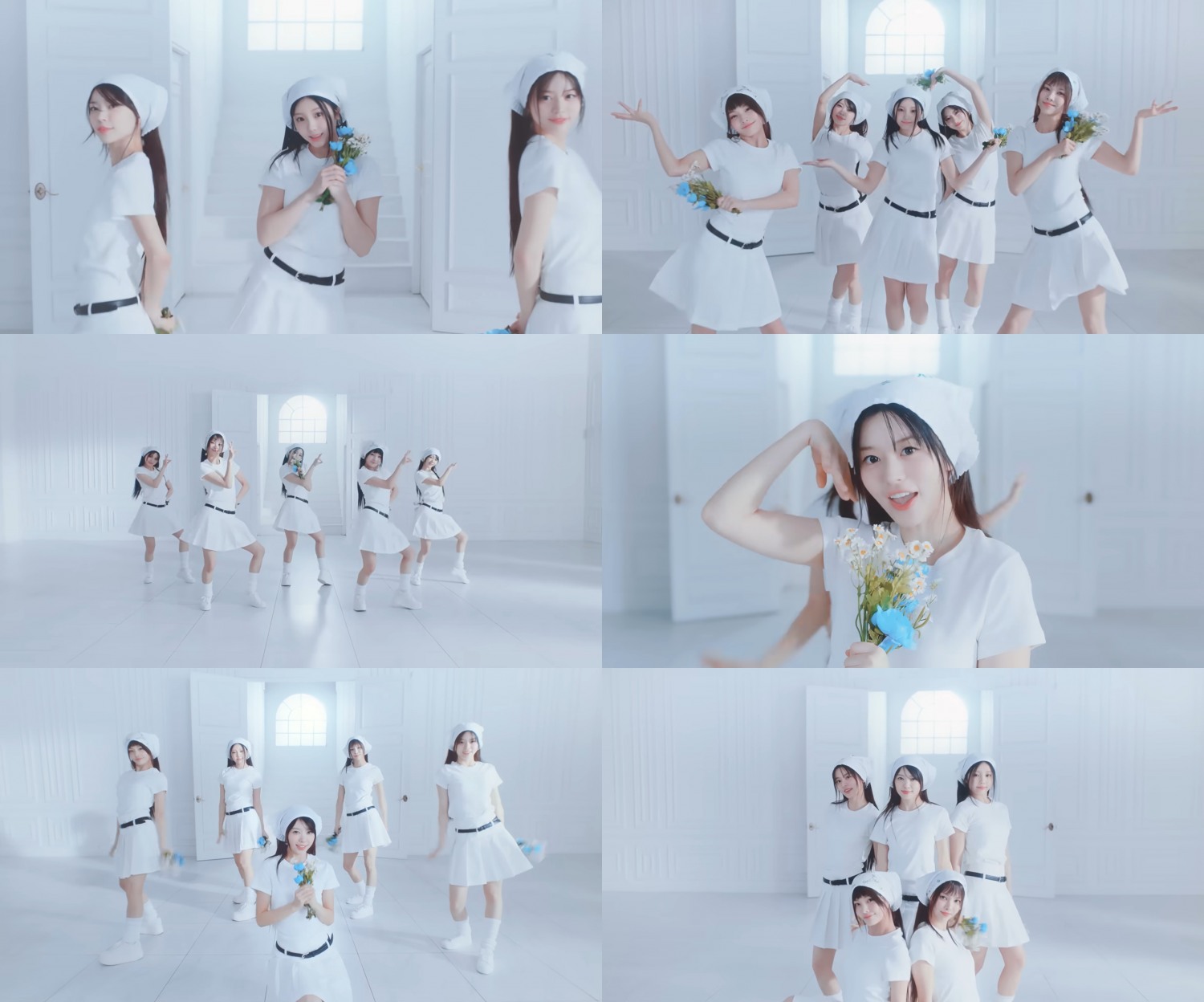 아일릿, ‘Almond Chocolate’ 퍼포먼스 풀 버전 공개…손가락 안무 눈길