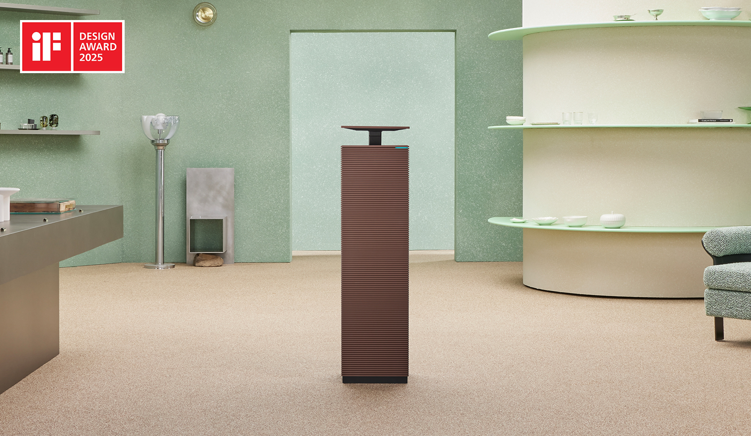 코웨이 노블 공기청정기2, '2025 iF 디자인 어워드' 수상