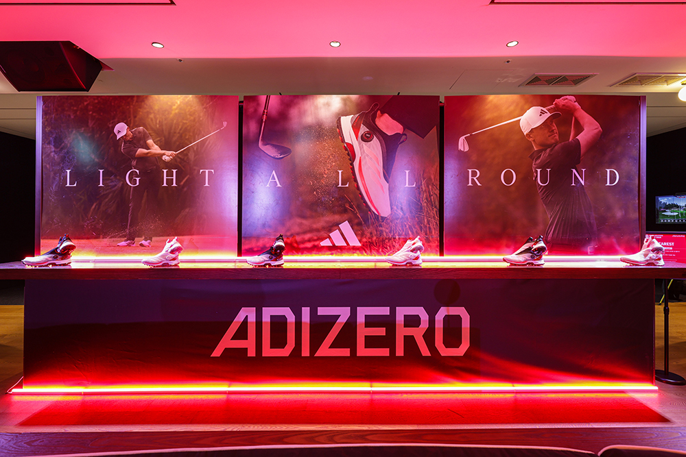 아디다스골프, 새로운 스파이크리스 골프화 '아디제로 ZG' 론칭 파티 개최