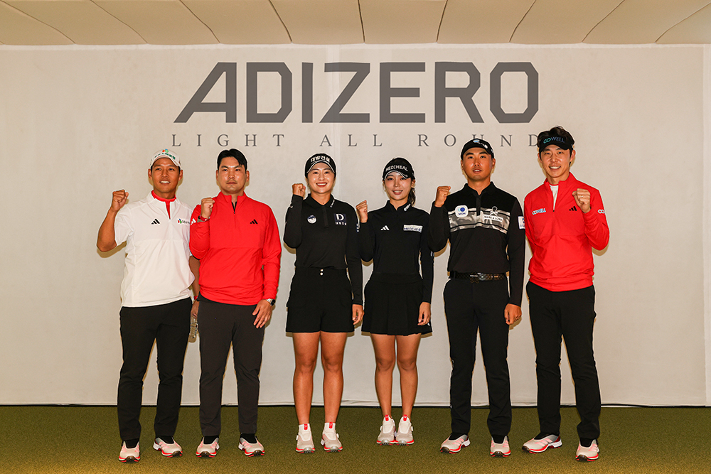 아디다스골프, 새로운 스파이크리스 골프화 '아디제로 ZG' 론칭 파티 개최