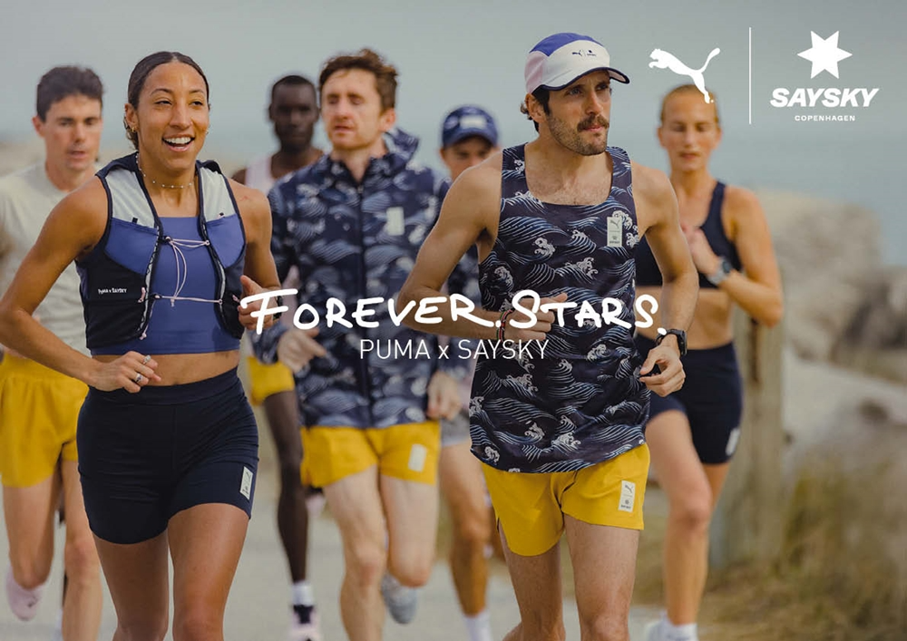 푸마, 덴마크 러닝 브랜드 세이스카이(SAYSKY)와 협업 컬렉션 공개