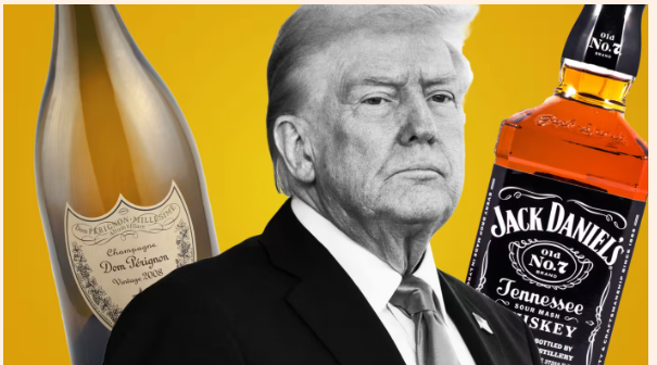 (상보) 트럼프 "美위스키에 관세 적용시 EU주류에 200% 관세" 경고.."관세정책 완화할 생각 없다"