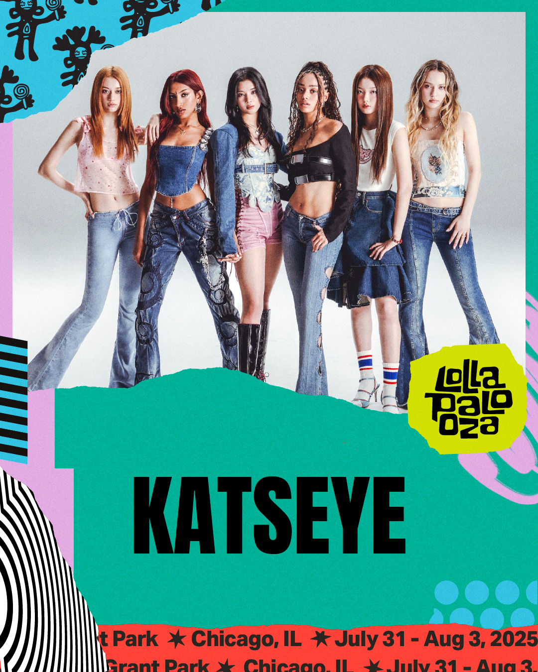 캣츠아이, 美 ‘롤라팔루자 시카고’ 출격…“꿈 이뤄졌다”