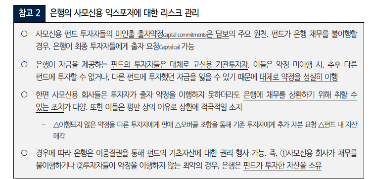 사모신용, 글로벌 금융부문 트렌드로 부상...충격 발생시 은행시스템 전이 가능성 - 국금센터