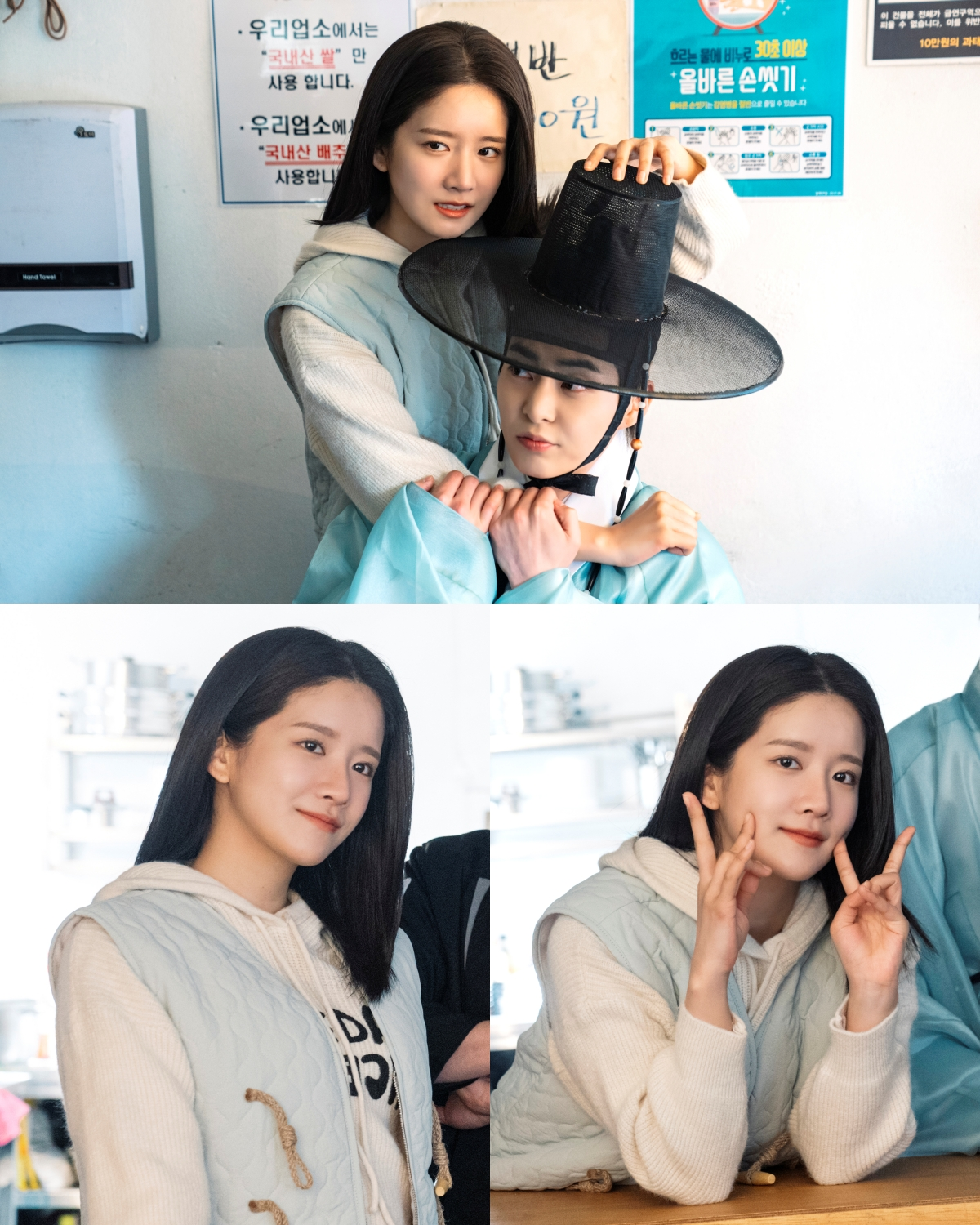 추소정, ‘허식당’ 포스터 비하인드 공개…‘으르렁’ 표정으로 시우민과 아웅다웅 케미