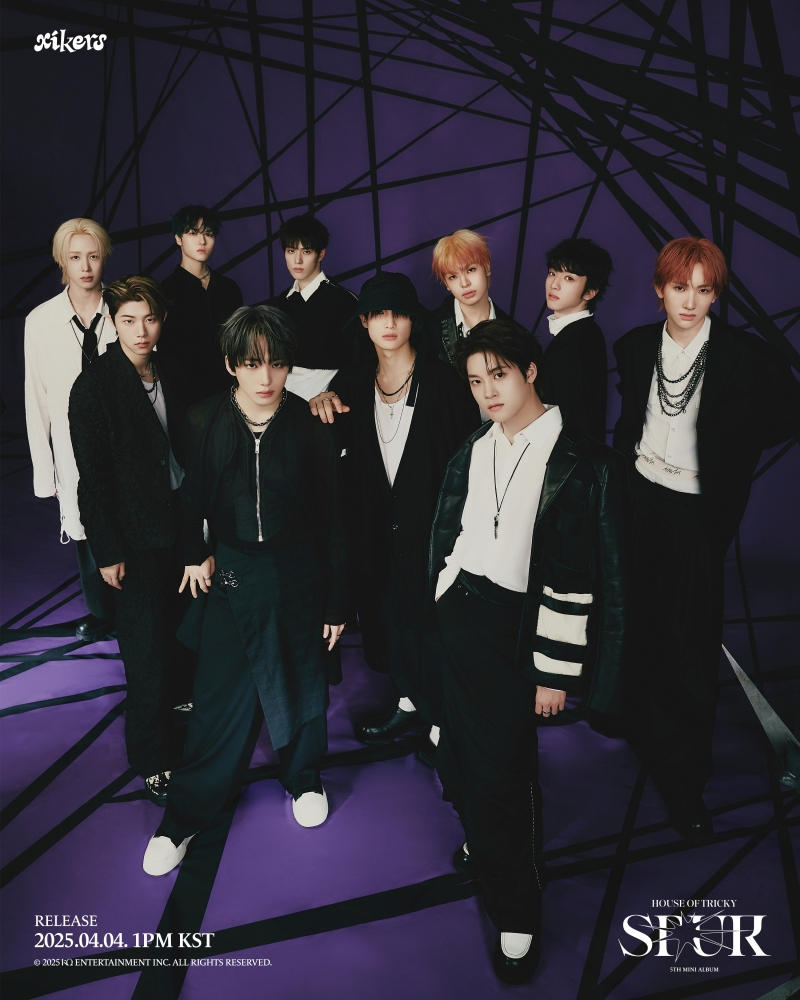 싸이커스, 미니 5집 X 버전 콘셉트 포스터 공개…'시선 압도' 시니컬 카리스마