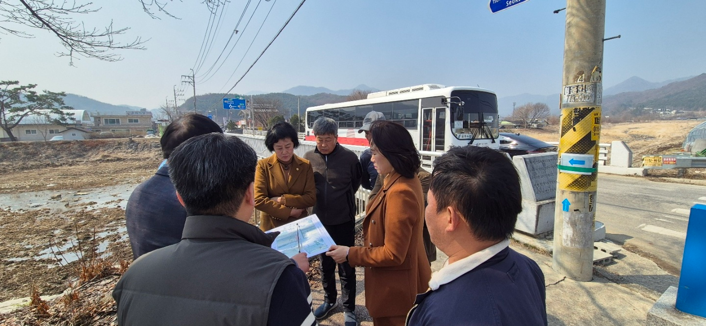 단월면 덕수리 교통 정체 실태 점검